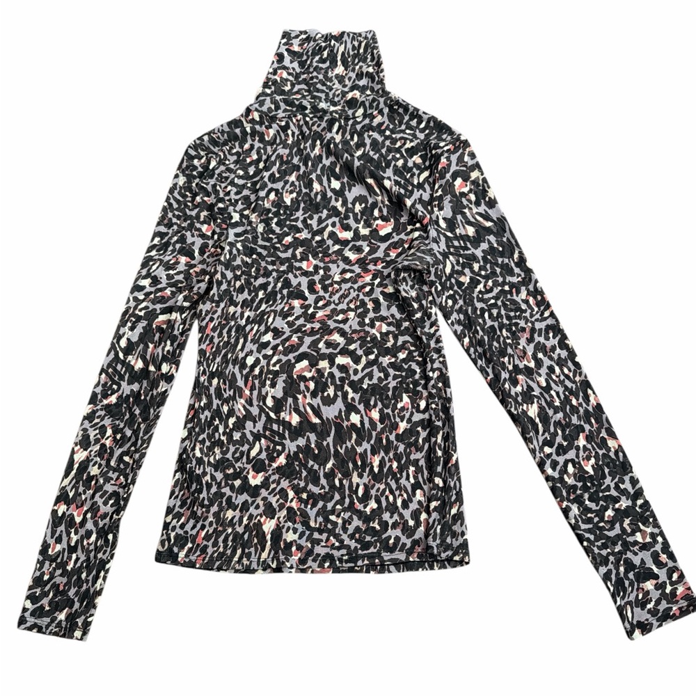 Marciano Long Sleeve Multicolor Print Turtleneck Size L
